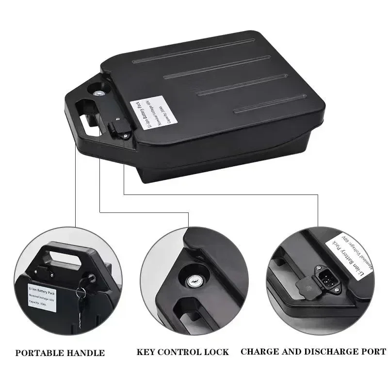 Akumulator litowy 60V 20Ah-40A – 60V 30Ah Electric Scooter Battery recenzja i cena