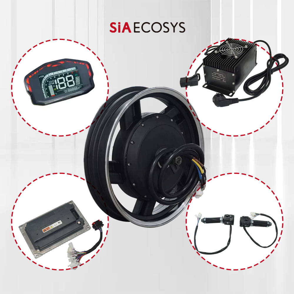 Silnik elektryczny do motocykl – Qs273 Hub Motor 8000W 72V recenzja i cena
