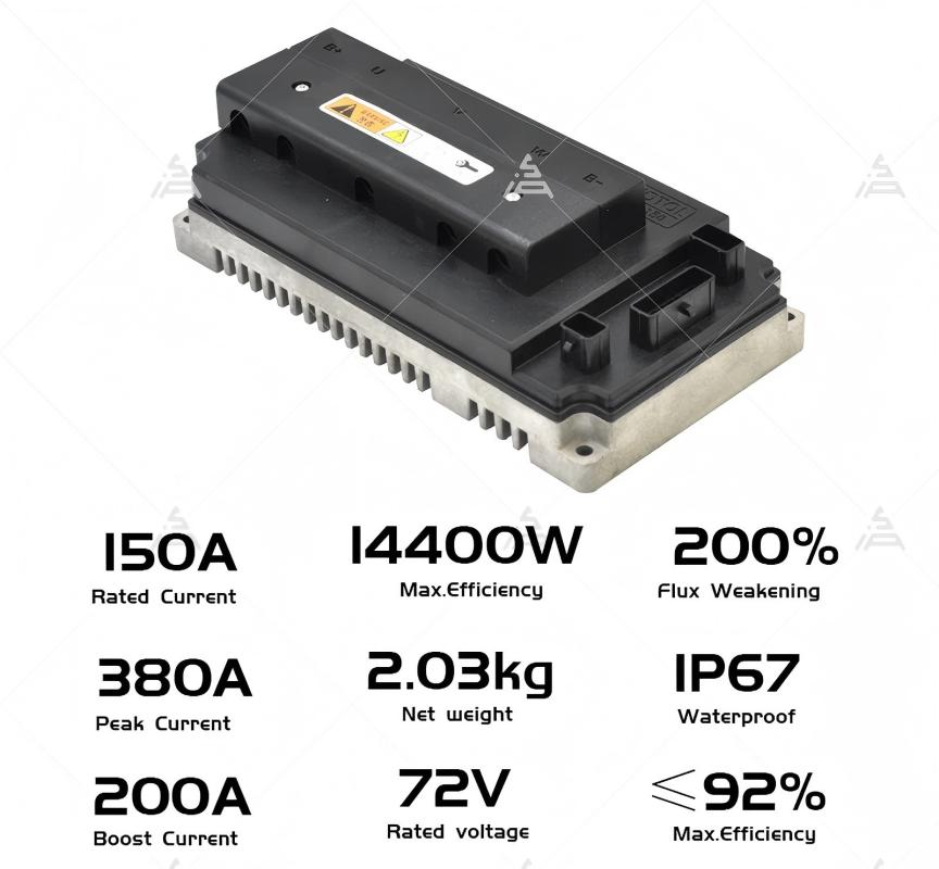 Votol EM150SP Programowalny ko – Mid Drive Motor Kit 72V 3000W recenzja i cena